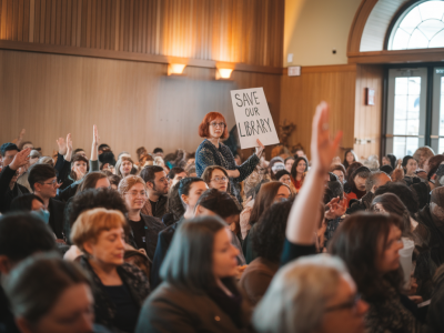 What to ask your council this month to stop a planned library closure and win community support