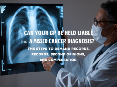 Can your gp be held liable for a missed cancer diagnosis? the steps to demand records, second opinions and compensation