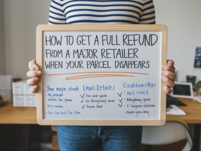 How to get a full refund from a major retailer when your parcel disappears: email templates and escalation steps that win